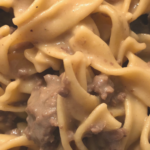 one-pot beef stroganoff