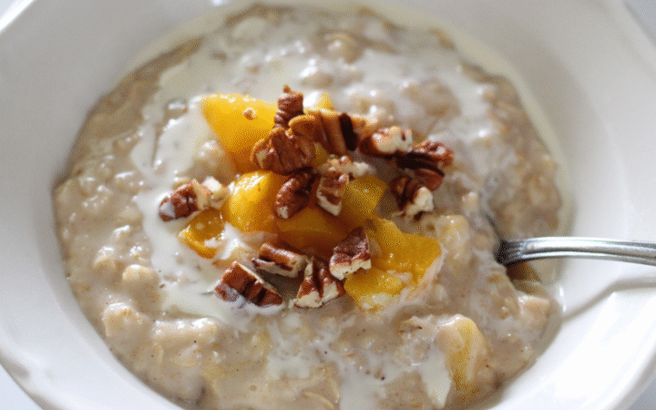 peaches and cream oatmeal recipe