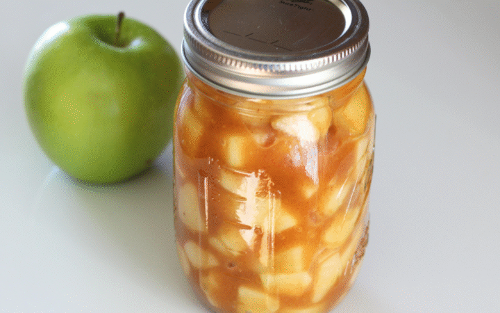 homemade applie pie filling recipe