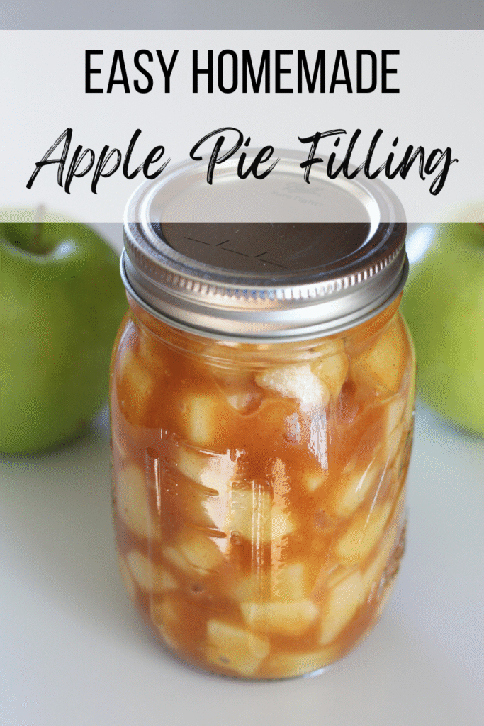 Homemade Apple Pie Filling Recipe #apple #pie #apples #fromscratch #easy #fall #winter #autumn #homamde #crust #filling #recipe #top #mamamakesiteasy