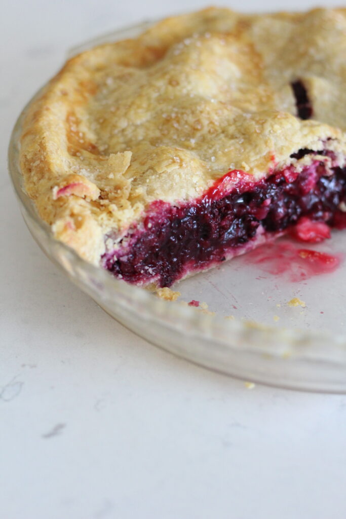 how to make blackberry pie