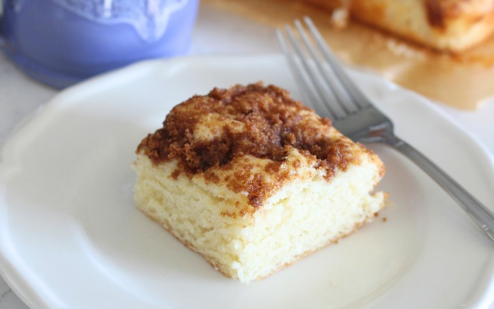 coffee cake recipe without sour cream